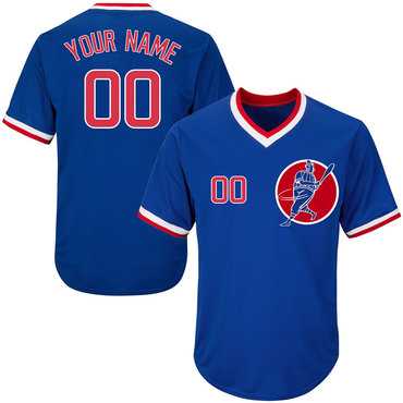 Cubs Blue Customized Throwback New Design Jersey,We sell and wholesale Cubs Blue Customized Throwback New Design Jersey on line form chian!